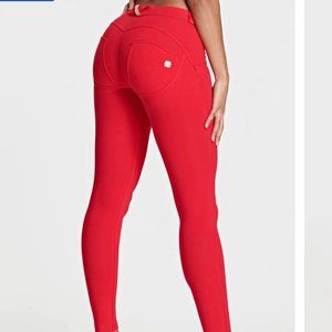 Freddy WR.UP Fashion RED 7/8 Length, Mid Rise Size M 6